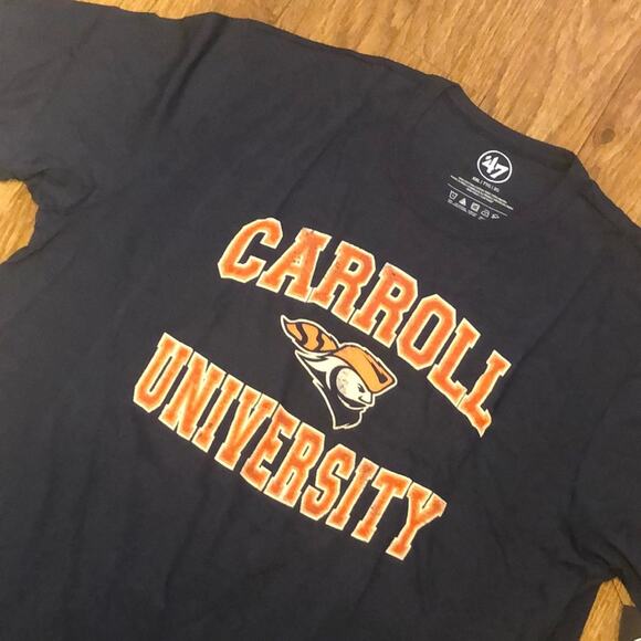 47 Brand Carroll University Pioneers Shirt Size XXL - Picture 1 of 6